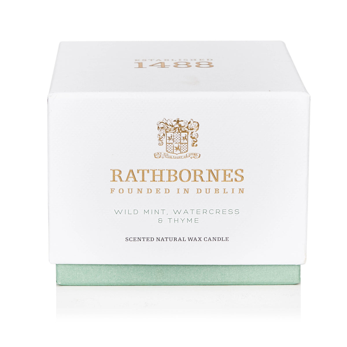 Wild Mint, Watercress & Thyme Scented Classic Candle | Rathbornes 1488